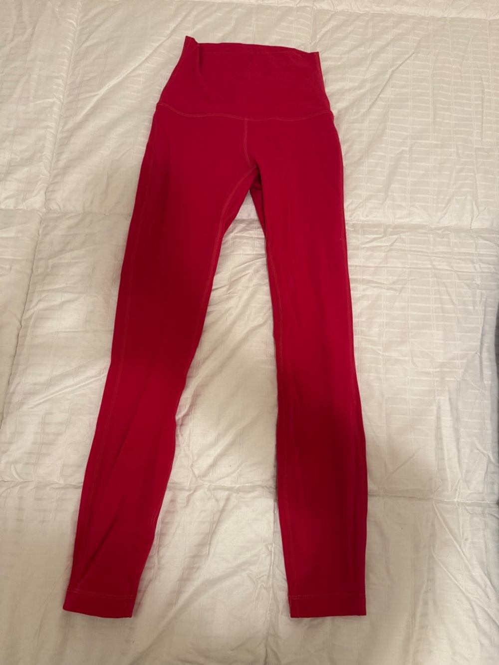 Red/Pink Lululemon Legging Size 0